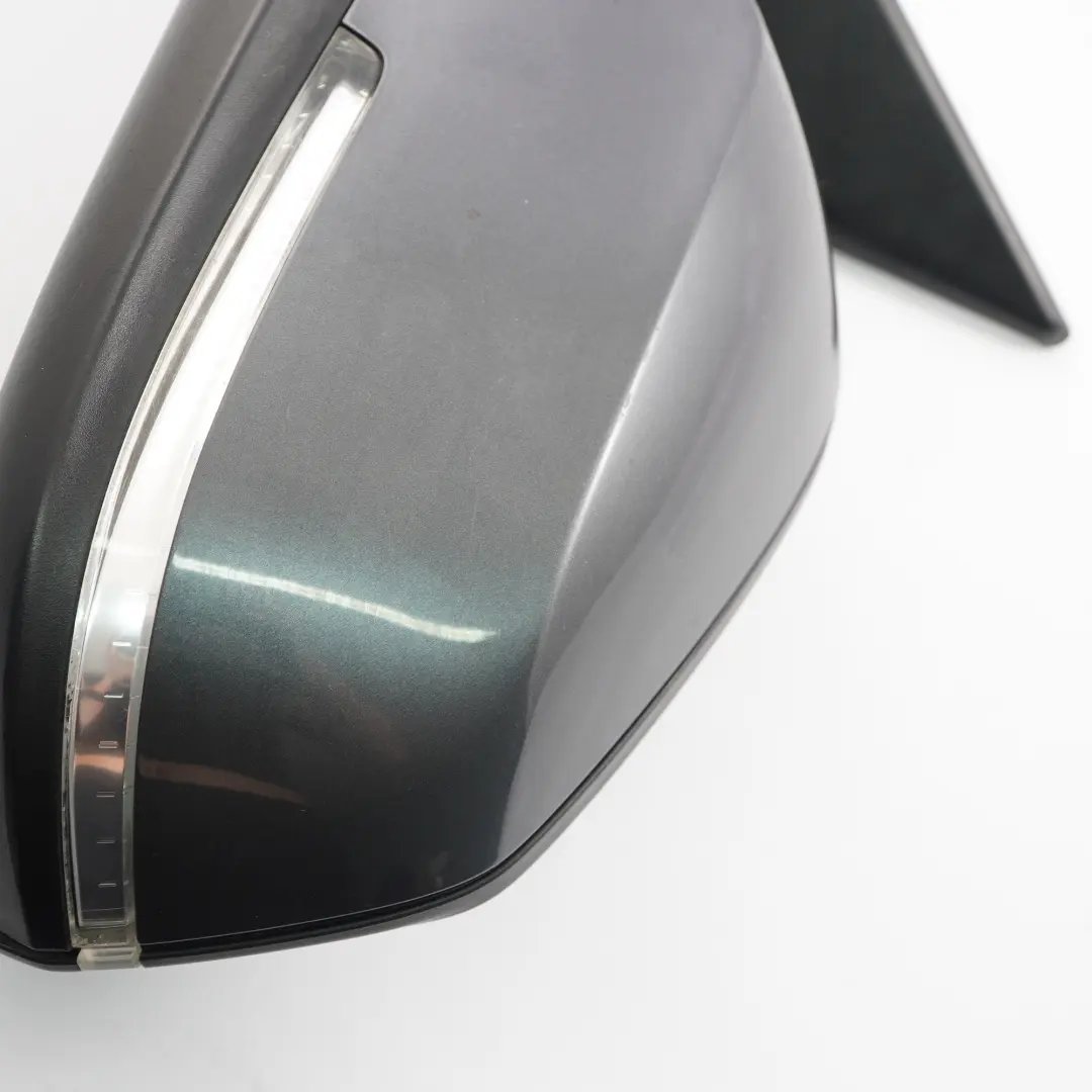 BMW X1 E84 Wing Mirror Heated Front Door Left N/S Mineral Grey Metallic B39 - SKU rhd-7307157-MG - Part number 7307157