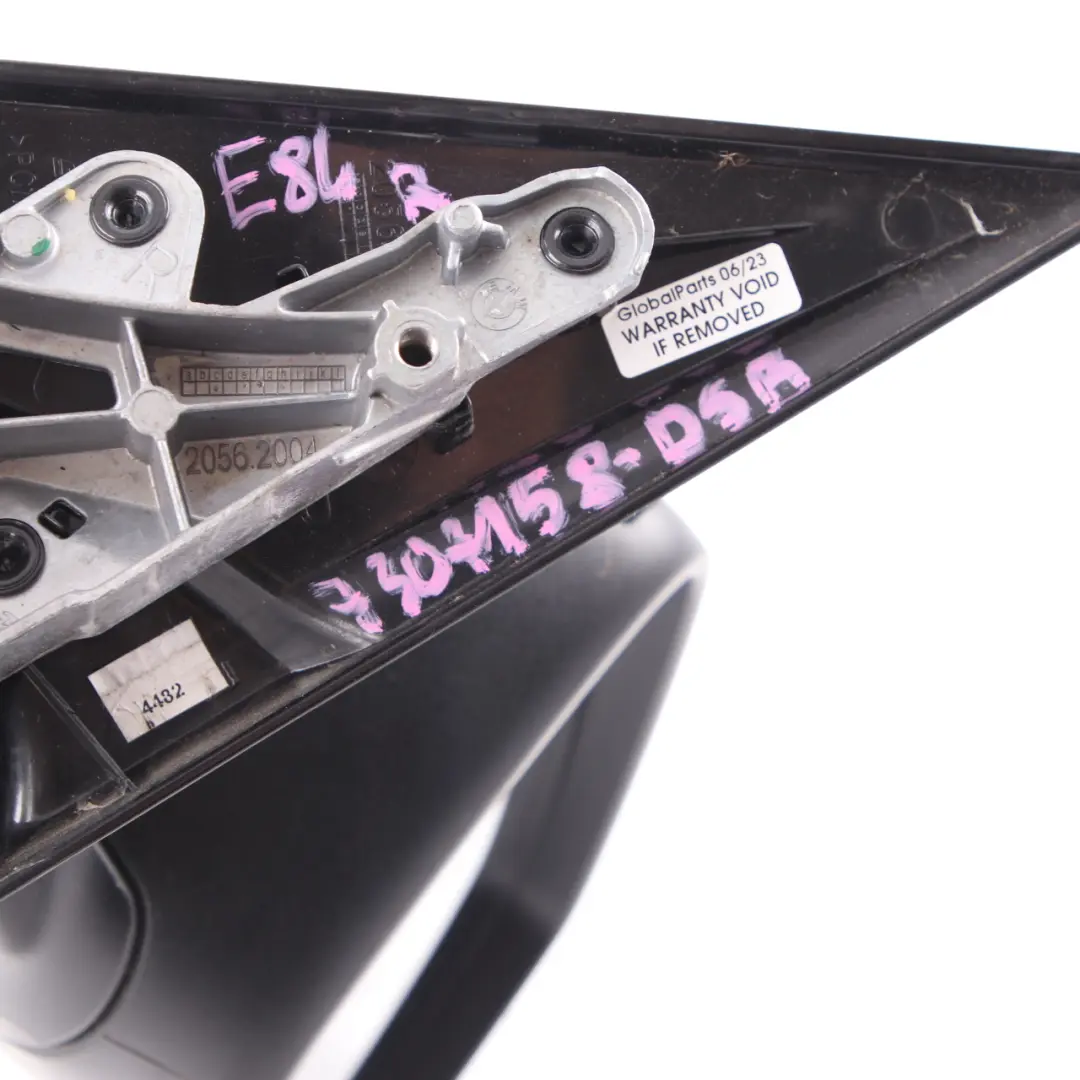 Wing Mirror Heated Front Door Right O/S Tiefseeblau Deep Sea Blue A76 to BMW X1 E84 with Part number 7307158 BMW X1 E84 Wing Mirror Heated Front Door Right O/S Tiefseeblau Deep Sea Blue A76 - SKU rhd-7307158-DSB - Part number 7307158