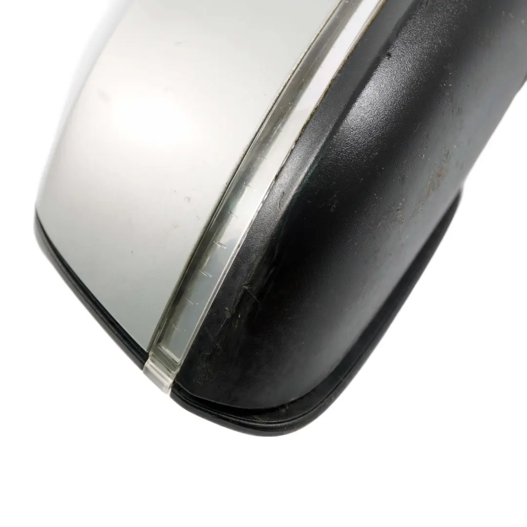 BMW X1 E84 Wing Mirror Door Heated Right O/S Glacier Silber Silver Metallic A83 - SKU rhd-7307158-GSB - Part number 7307158