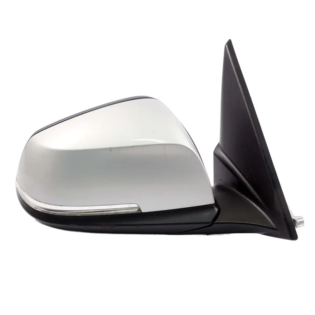 BMW X1 E84 Wing Mirror Door Heated Right O/S Glacier Silber Silver Metallic A83 - SKU rhd-7307158-GSB - Part number 7307158