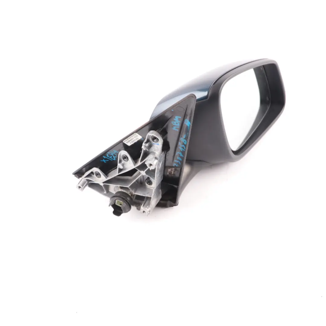  Wing Mirror BMW X1 E84 Heated Front Right O/S Door Indicator Midnight Blue B38 - SKU rhd-7307158-MBM - Part number 7307158