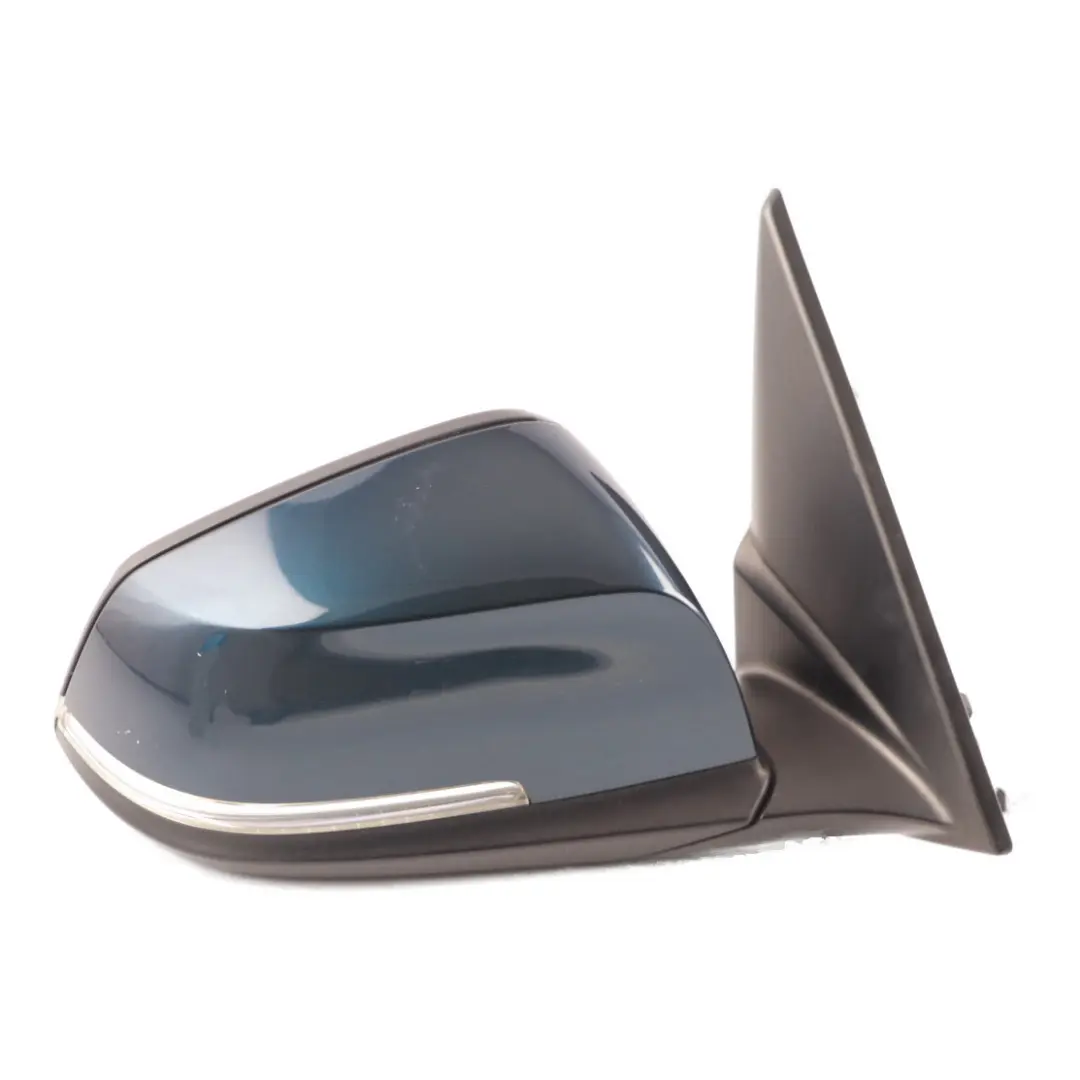  Wing Mirror BMW X1 E84 Heated Front Right O/S Door Indicator Midnight Blue B38 - SKU rhd-7307158-MBM - Part number 7307158
