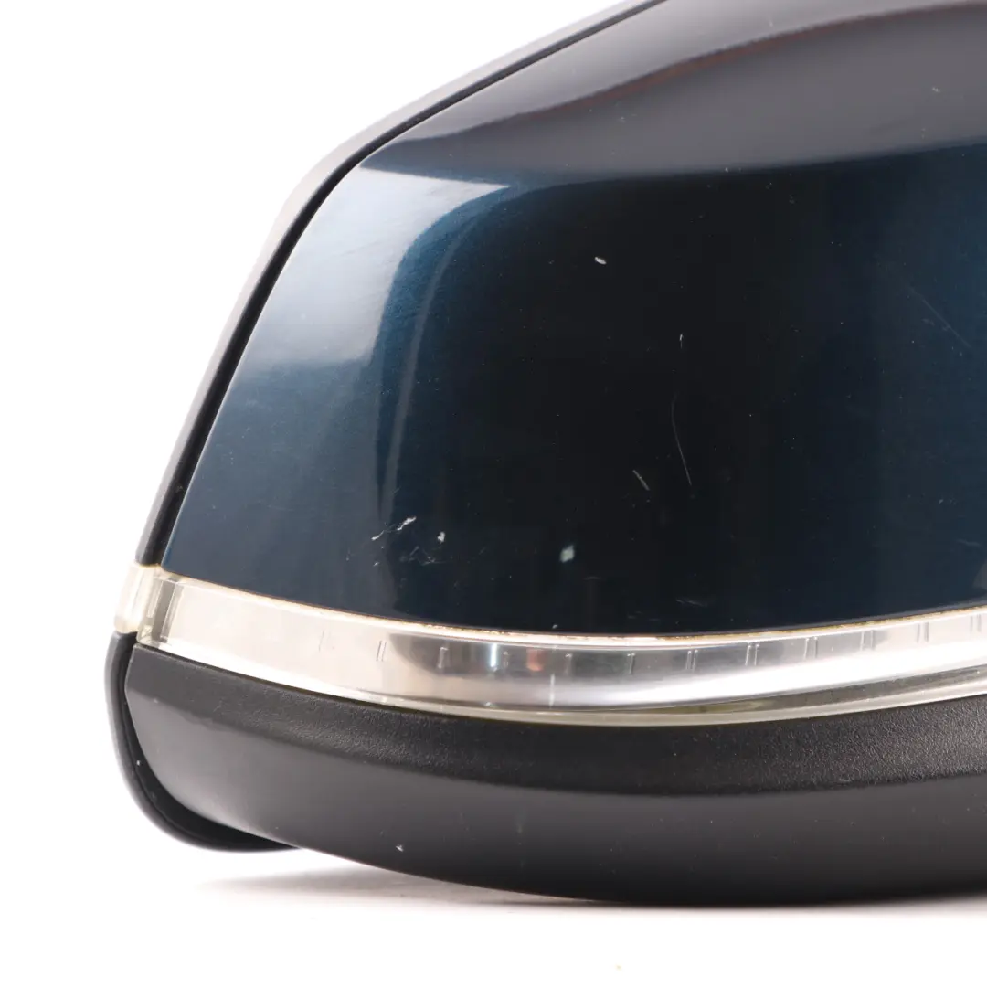  Wing Mirror BMW X1 E84 Heated Front Right O/S Door Indicator Midnight Blue B38 - SKU rhd-7307158-MBM - Part number 7307158