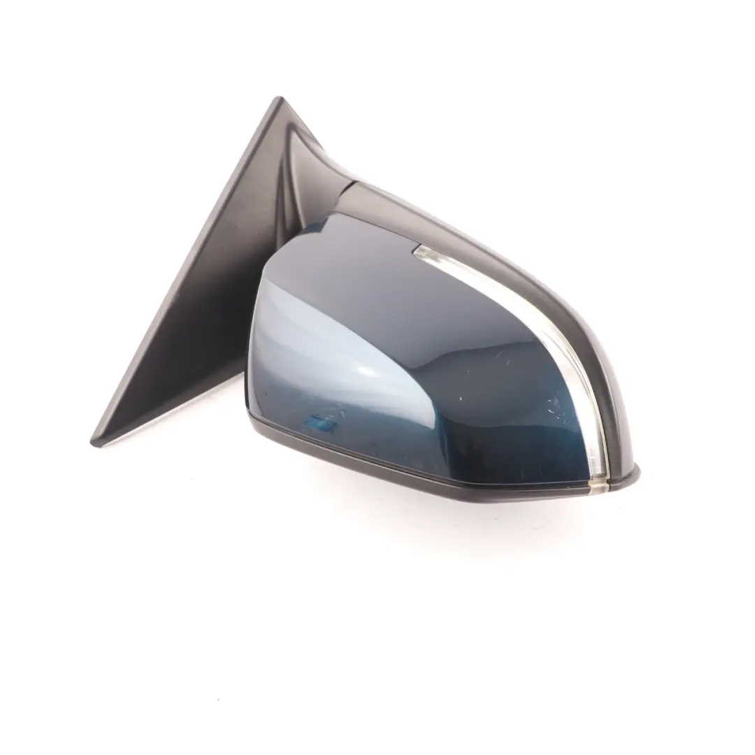  Wing Mirror BMW X1 E84 Heated Front Right O/S Door Indicator Midnight Blue B38 - SKU rhd-7307158-MBM - Part number 7307158