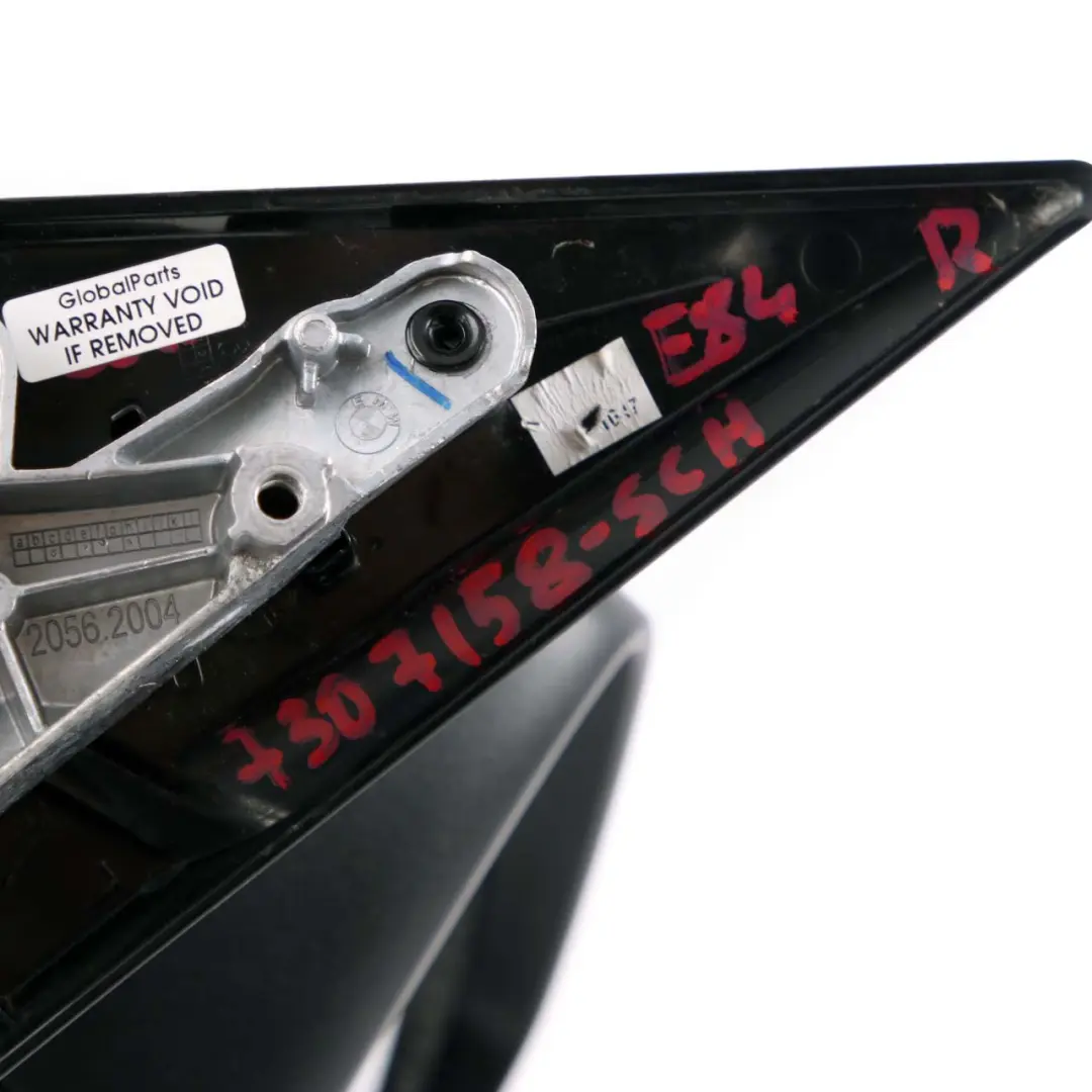 Wing Mirror BMW X1 E84 Heated Front Right O/S Door Indicator Schwarz 2 Black 668 to with Part number 7307158 Wing Mirror BMW X1 E84 Heated Front Right O/S Door Indicator Schwarz 2 Black 668 - SKU rhd-7307158-SCH - Part number 7307158