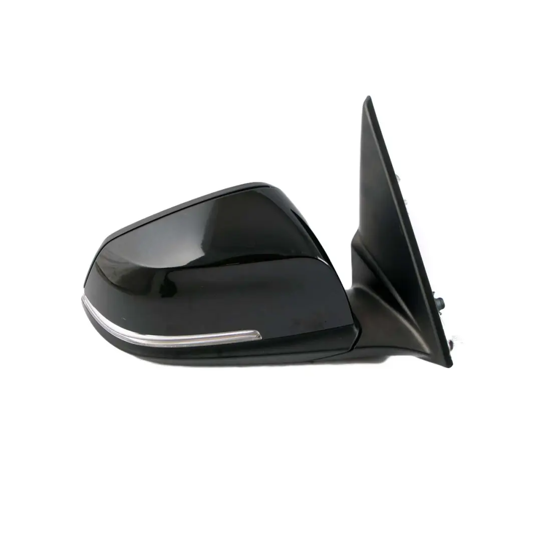  Wing Mirror BMW X1 E84 Heated Front Right O/S Door Indicator Schwarz 2 Black 668 - SKU rhd-7307158-SCH - Part number 7307158