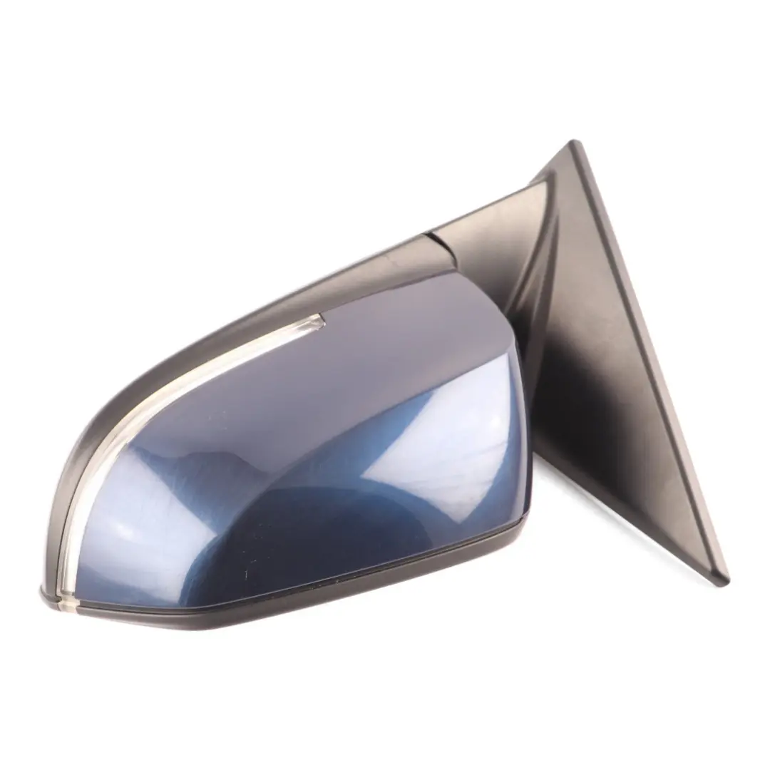 Wing Mirror Door Left N/S Heated 5 Pins Outside Deep Sea Blue - A76 to BMW X1 E84 with Part number 7307187 BMW X1 E84 Wing Mirror Door Left N/S Heated 5 Pins Outside Deep Sea Blue - A76 - SKU rhd-7307187-DSB - Part number 7307187