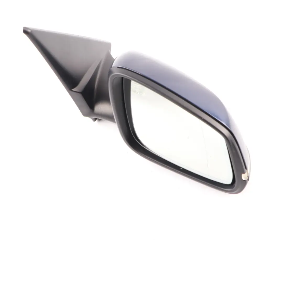 Wing Mirror Door Right O/S Heated 5 Pins Outside Deep Sea Blue - A76 to BMW X1 E84 with Part number 7307188 BMW X1 E84 Wing Mirror Door Right O/S Heated 5 Pins Outside Deep Sea Blue - A76 - SKU rhd-7307188-DSB - Part number 7307188