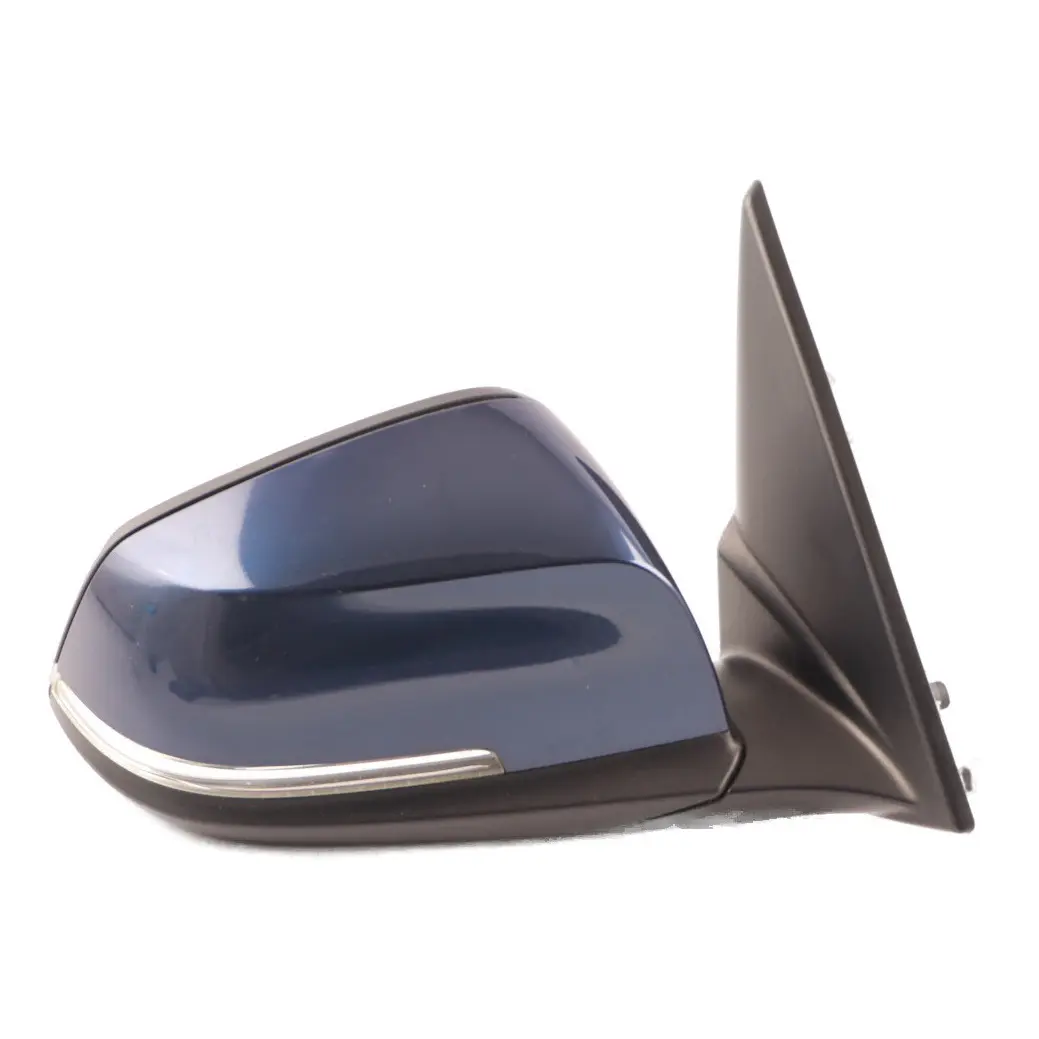BMW X1 E84 Wing Mirror Door Right O/S Heated 5 Pins Outside Deep Sea Blue - A76 - SKU rhd-7307188-DSB - Part number 7307188