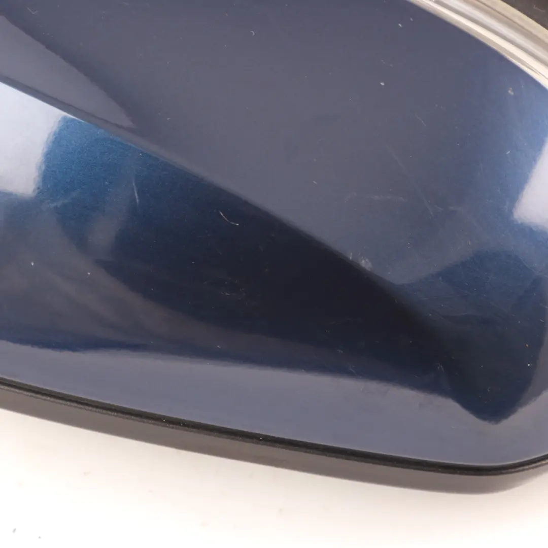 Wing Mirror Door Right O/S Heated 5 Pins Outside Deep Sea Blue - A76 to BMW X1 E84 with Part number 7307188 BMW X1 E84 Wing Mirror Door Right O/S Heated 5 Pins Outside Deep Sea Blue - A76 - SKU rhd-7307188-DSB - Part number 7307188