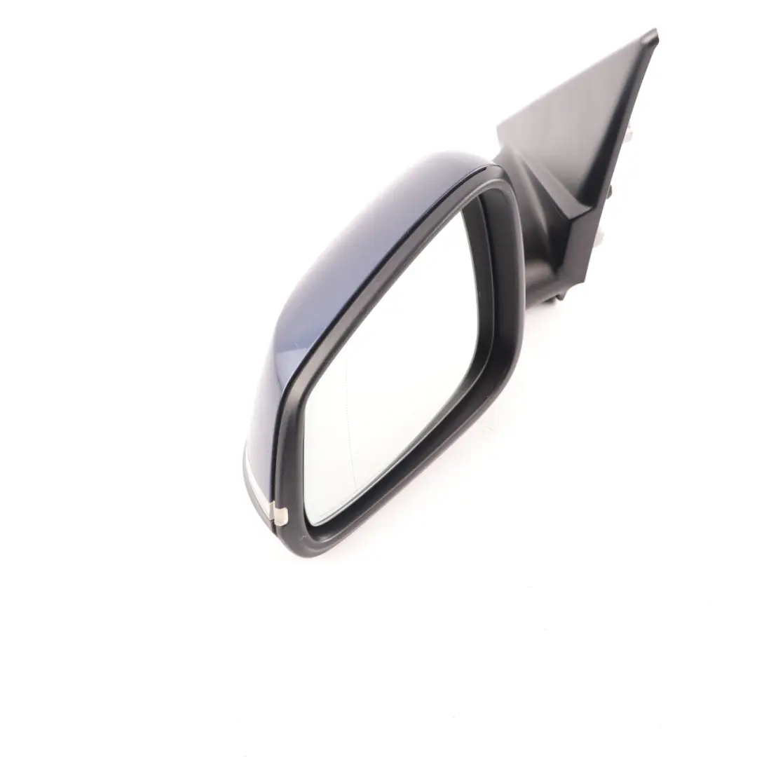 Wing Mirror Door Left N/S Heated 5 Pins Outside Deep Sea Blue - A76 to BMW X1 E84 with Part number 7307187 BMW X1 E84 Wing Mirror Door Left N/S Heated 5 Pins Outside Deep Sea Blue - A76 - SKU rhd-7307187-DSB - Part number 7307187