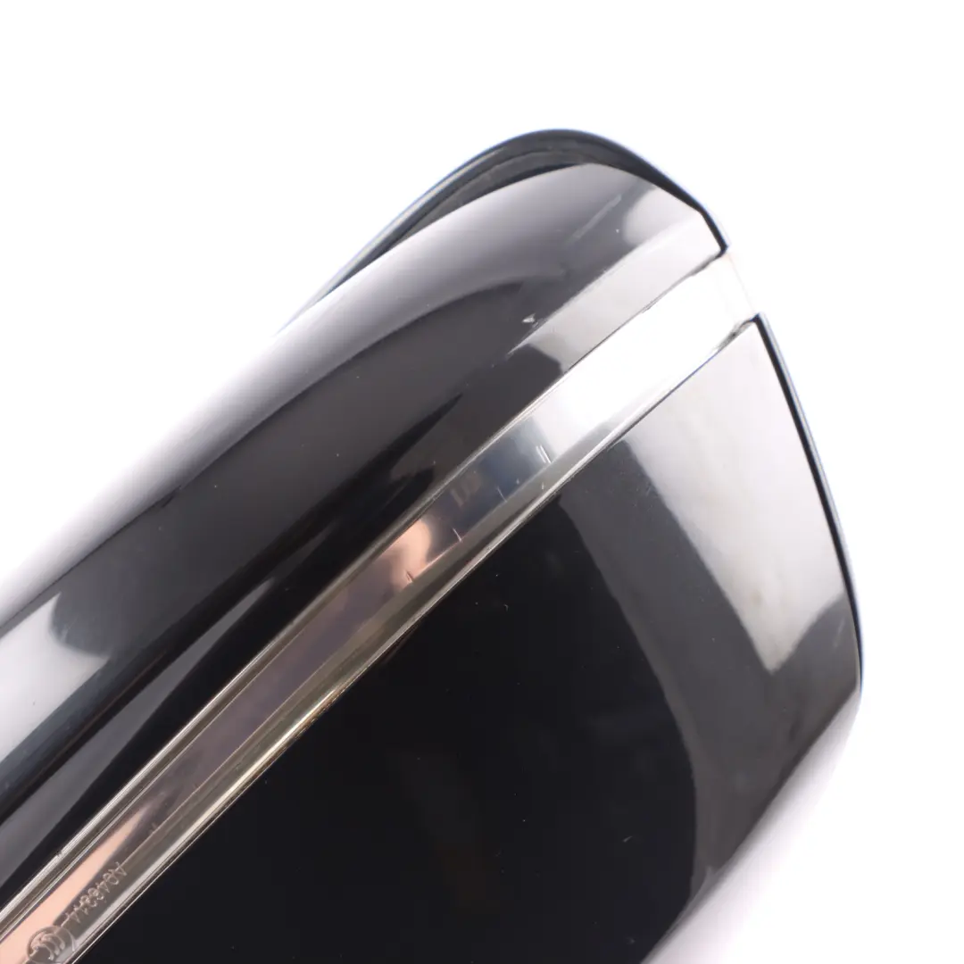 Door Wing Mirror Right O/S High Gloss Black Sapphire - 475 to BMW X1 E84 with Part number 7307198 BMW X1 E84 Door Wing Mirror Right O/S High Gloss Black Sapphire - 475 - SKU RHD-7307198-BS - Part number 7307198