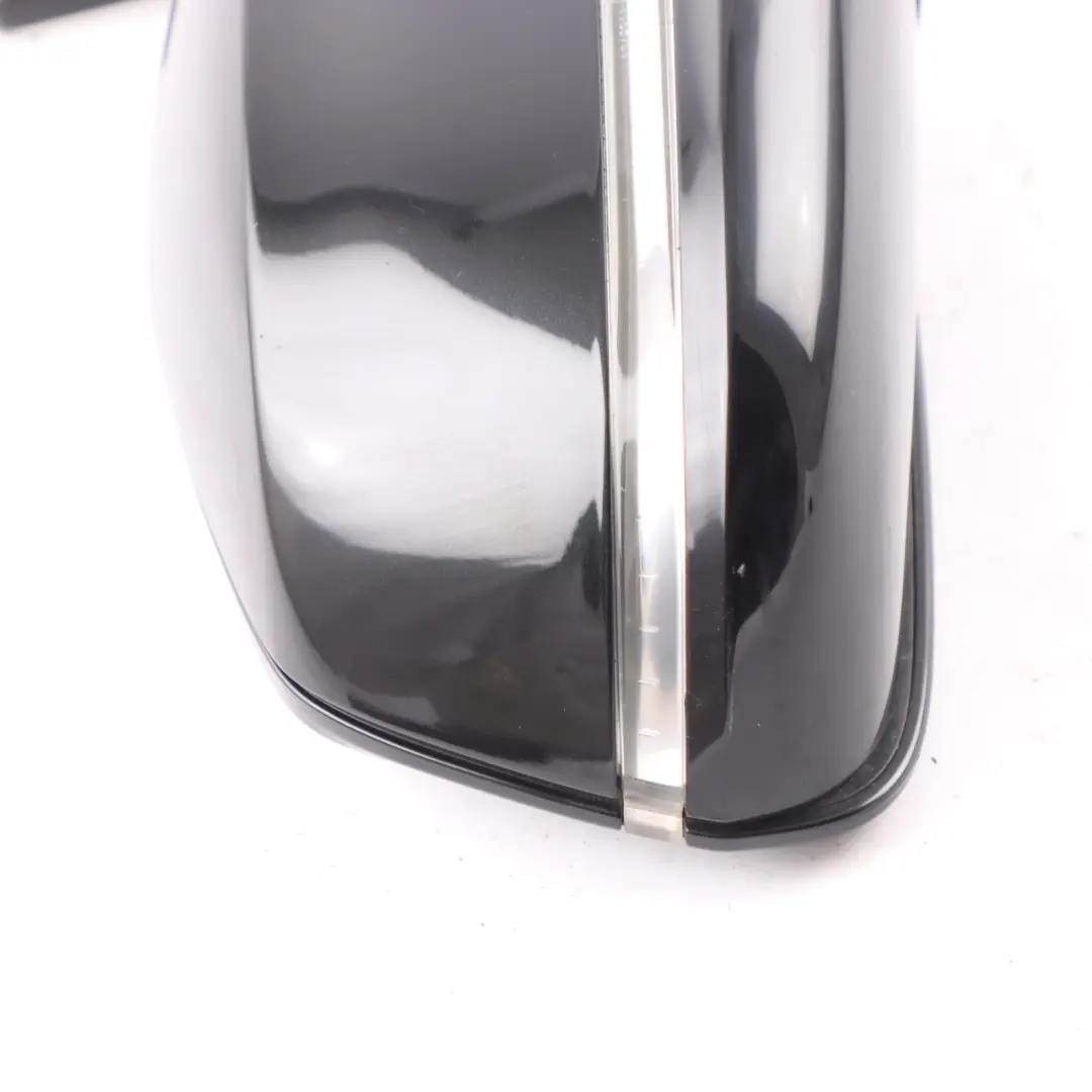 Door Wing Mirror Right O/S High Gloss Black Sapphire - 475 to BMW X1 E84 with Part number 7307198 BMW X1 E84 Door Wing Mirror Right O/S High Gloss Black Sapphire - 475 - SKU RHD-7307198-BS - Part number 7307198