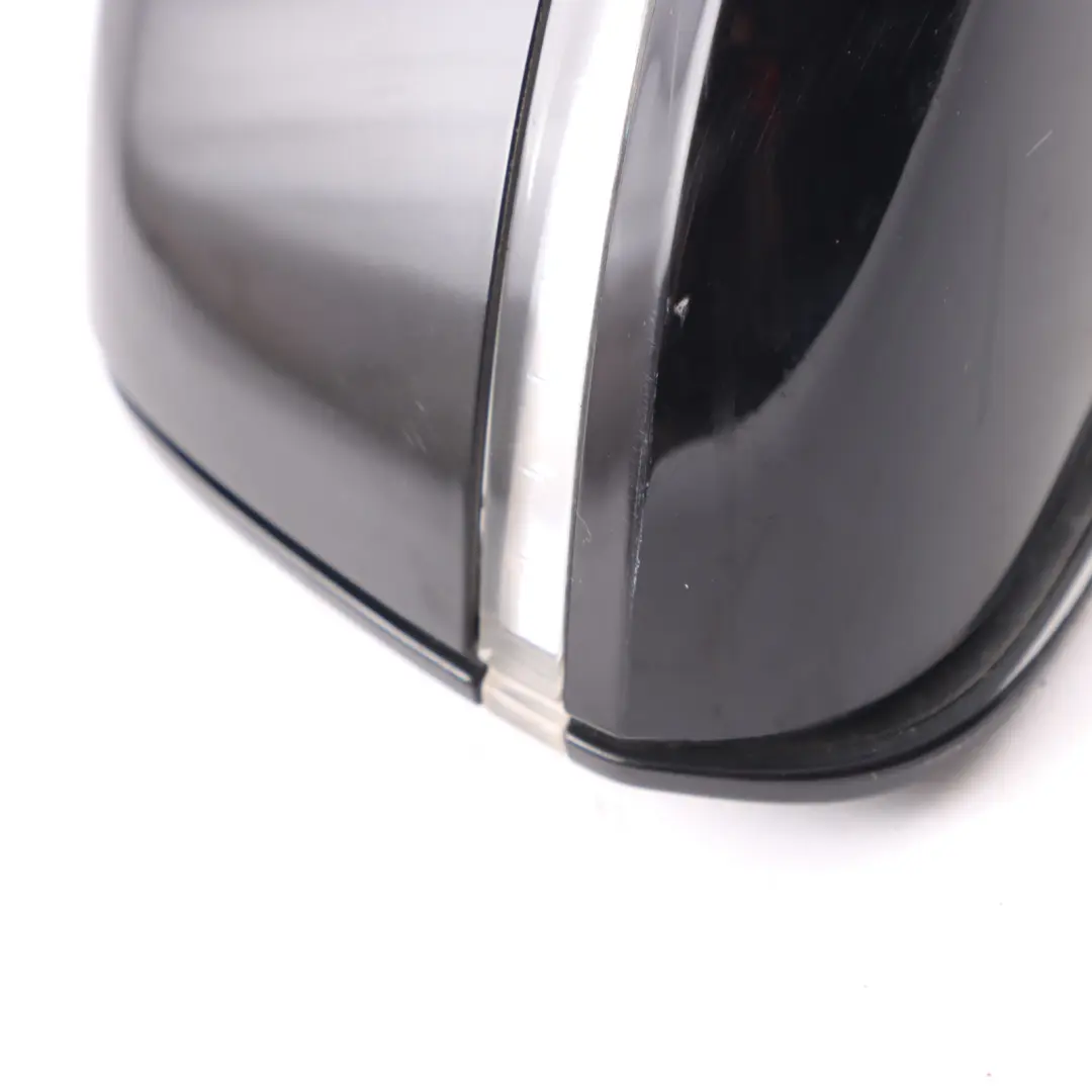 Door Wing Mirror Right O/S High Gloss Black Sapphire - 475 to BMW X1 E84 with Part number 7307198 BMW X1 E84 Door Wing Mirror Right O/S High Gloss Black Sapphire - 475 - SKU RHD-7307198-BS - Part number 7307198