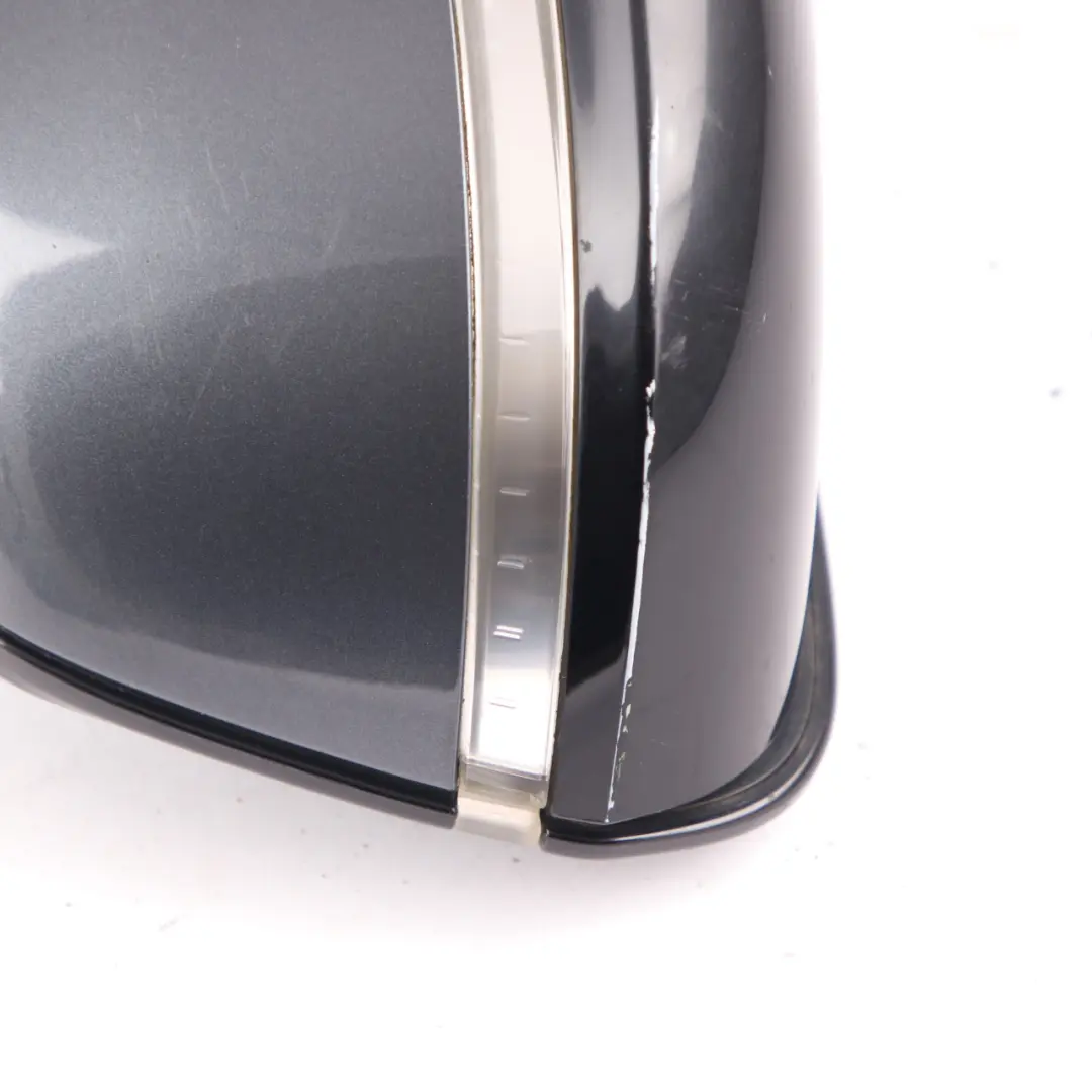 BMW X1 E84 Door Wing Mirror Right O/S High Gloss Mineral Grey B39 - SKU rhd-7307198-MG - Part number 7307198