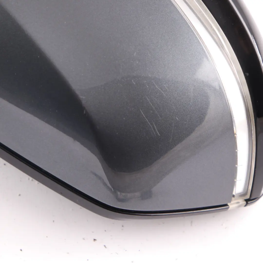 BMW X1 E84 Door Wing Mirror Right O/S High Gloss Mineral Grey B39 - SKU rhd-7307198-MG - Part number 7307198