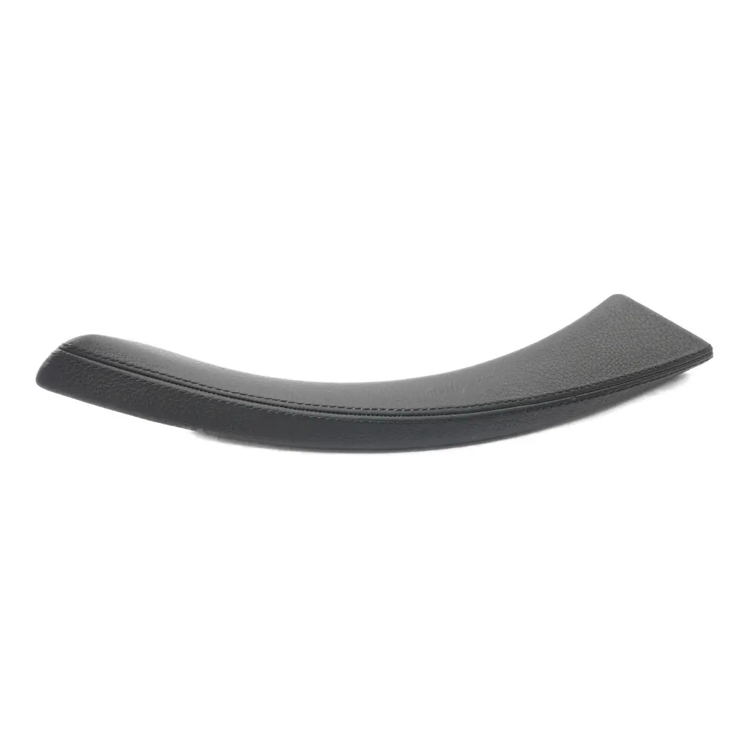 Door Card Panel Pull Handle Trim Left N/S Grab Leather Dakota Black to BMW F13 with Part number 7307283 BMW F13 Door Card Panel Pull Handle Trim Left N/S Grab Leather Dakota Black - SKU rhd-7307283 - Part number 7307283