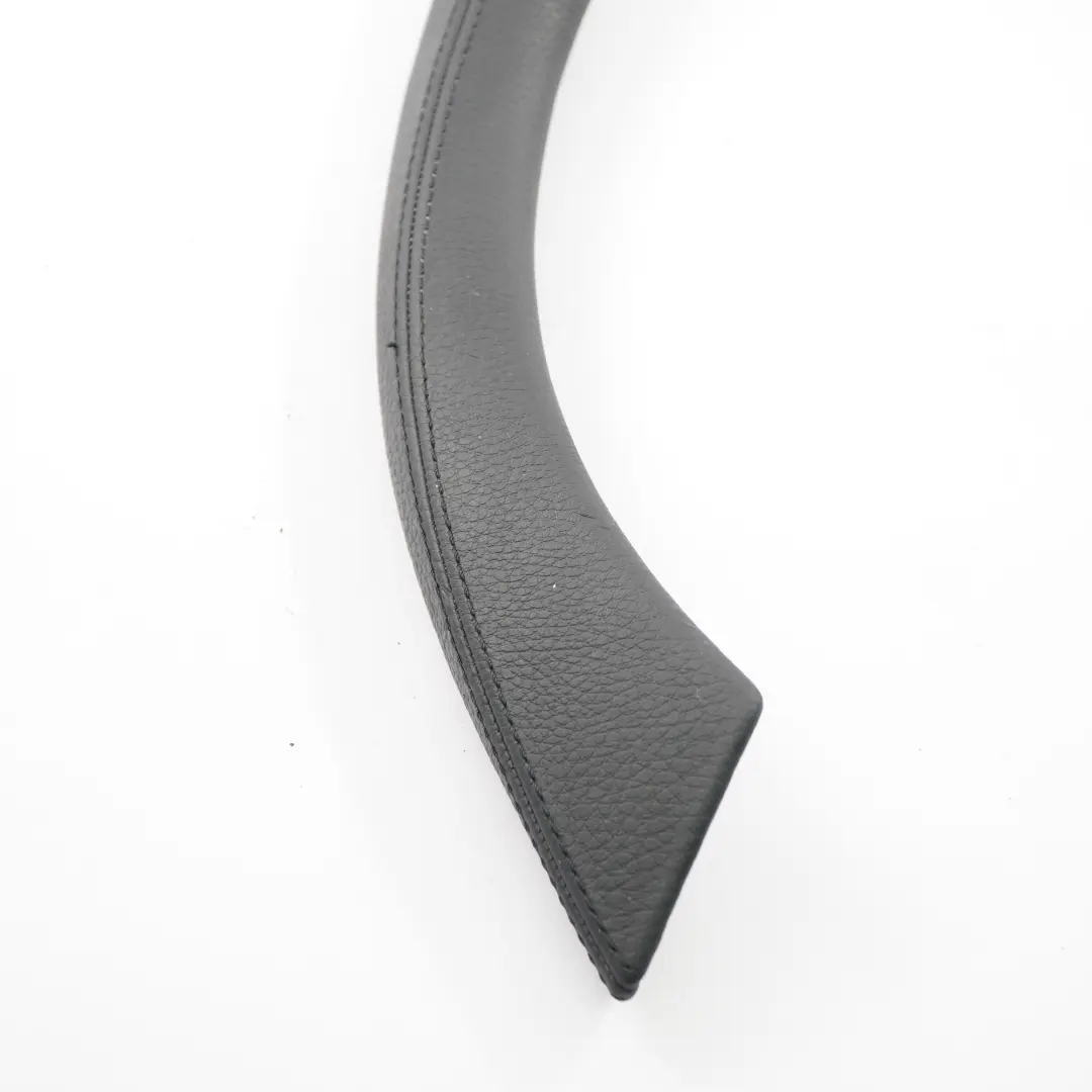 Door Card Panel Pull Handle Trim Left N/S Grab Leather Dakota Black to BMW F13 with Part number 7307283 BMW F13 Door Card Panel Pull Handle Trim Left N/S Grab Leather Dakota Black - SKU rhd-7307283 - Part number 7307283