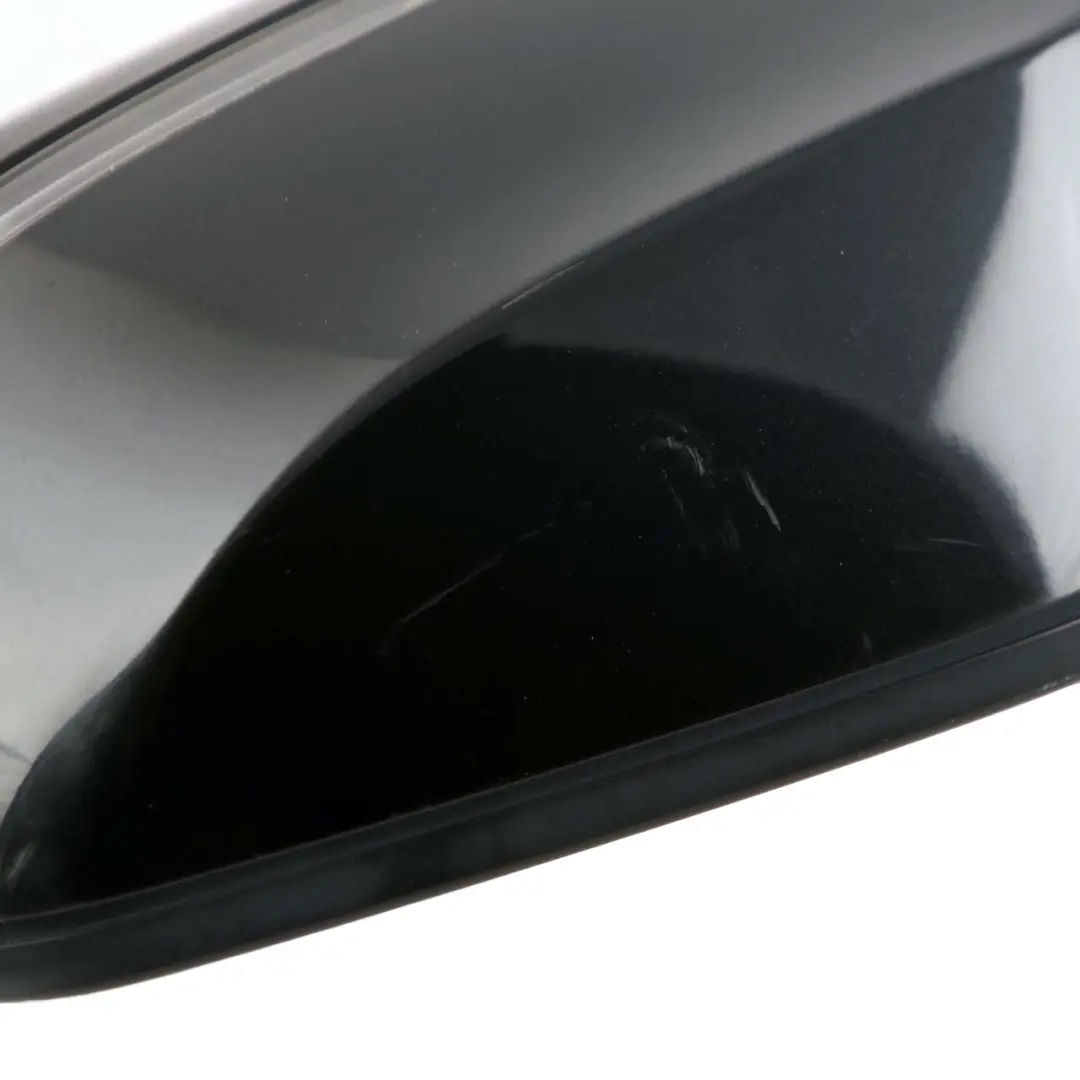 BMW 7 Series F01 F02 LCI Heated Auto Dip Left Wing Mirror N/S Black Sapphire - SKU rhd-7308391-BS - Part number 7308391
