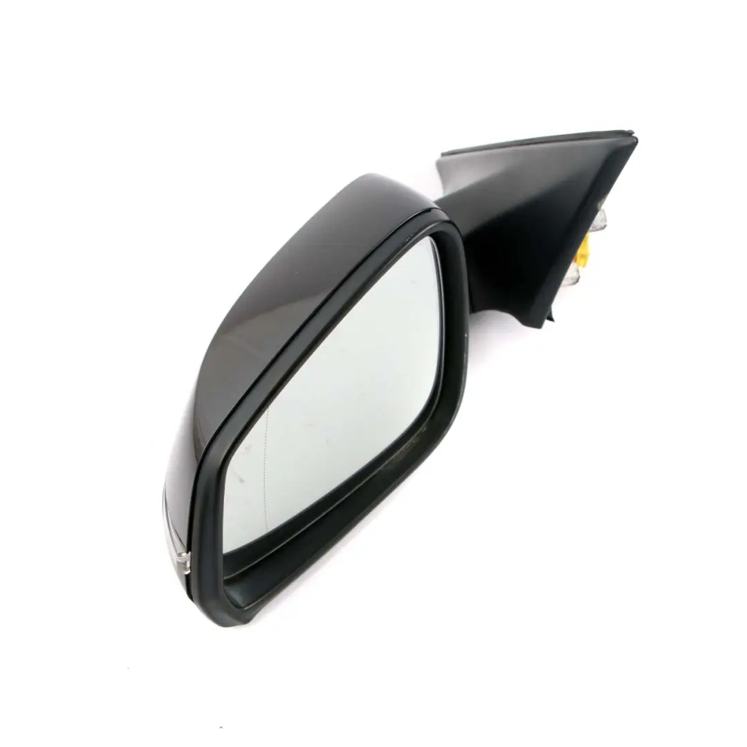 Heated Auto Dip Left Wing Mirror N/S Black Sapphire to BMW 7 Series F01 F02 LCI with Part number 7308391 BMW 7 Series F01 F02 LCI Heated Auto Dip Left Wing Mirror N/S Black Sapphire - SKU rhd-7308391-BS - Part number 7308391