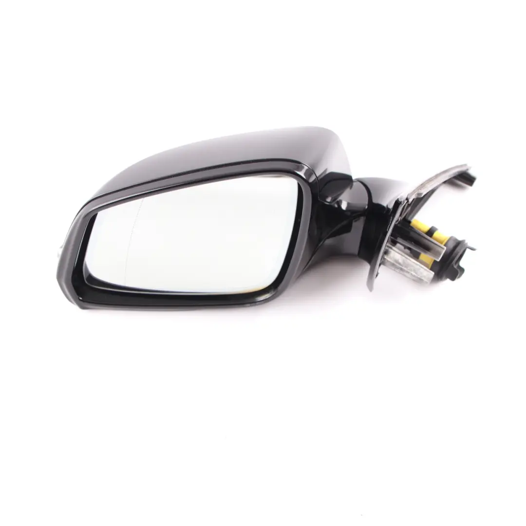 Wing Mirror BMW F01 F02 LCI Auto Dip High Gloss Left Door Black Sapphire 475 to with Part number 7308407 Wing Mirror BMW F01 F02 LCI Auto Dip High Gloss Left Door Black Sapphire 475 - SKU rhd-7308407-BS - Part number 7308407