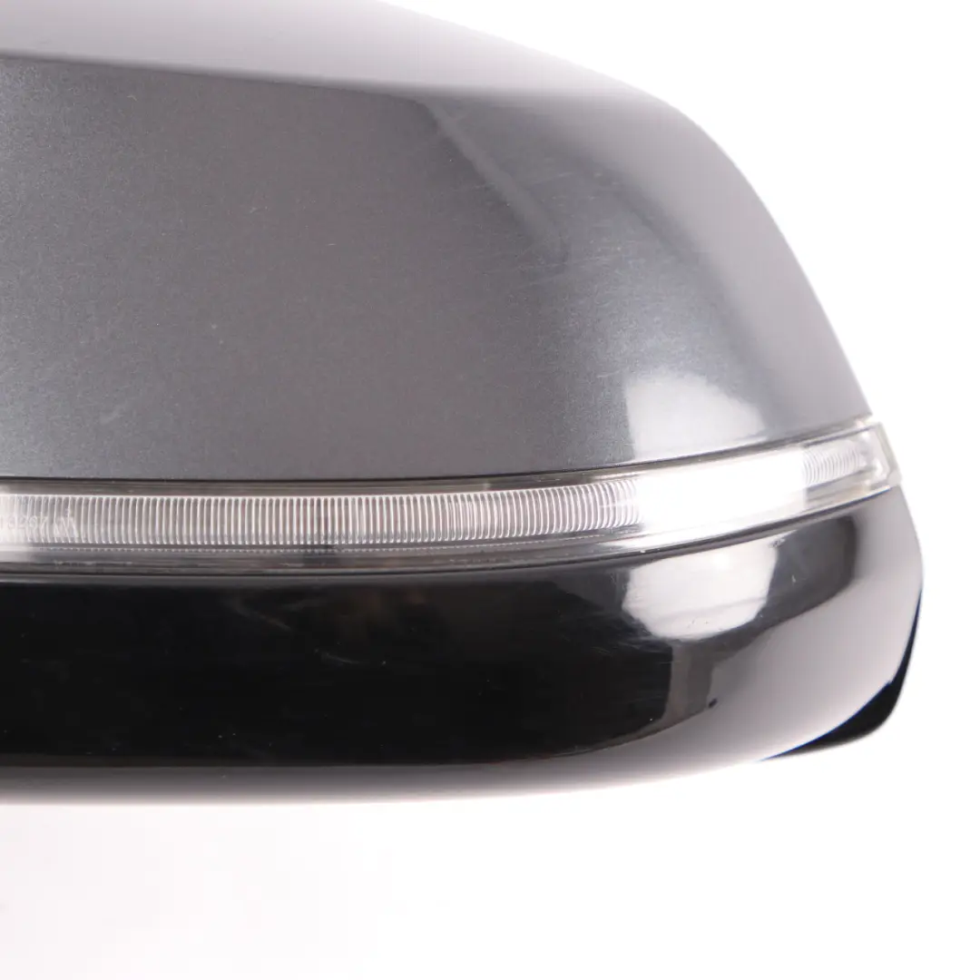 Wing Mirror BMW F01 F02 LCI Auto Dip High Gloss Left Door Sophistograu Grey B90 to with Part number 7308407 Wing Mirror BMW F01 F02 LCI Auto Dip High Gloss Left Door Sophistograu Grey B90 - SKU rhd-7308407-SOP - Part number 7308407