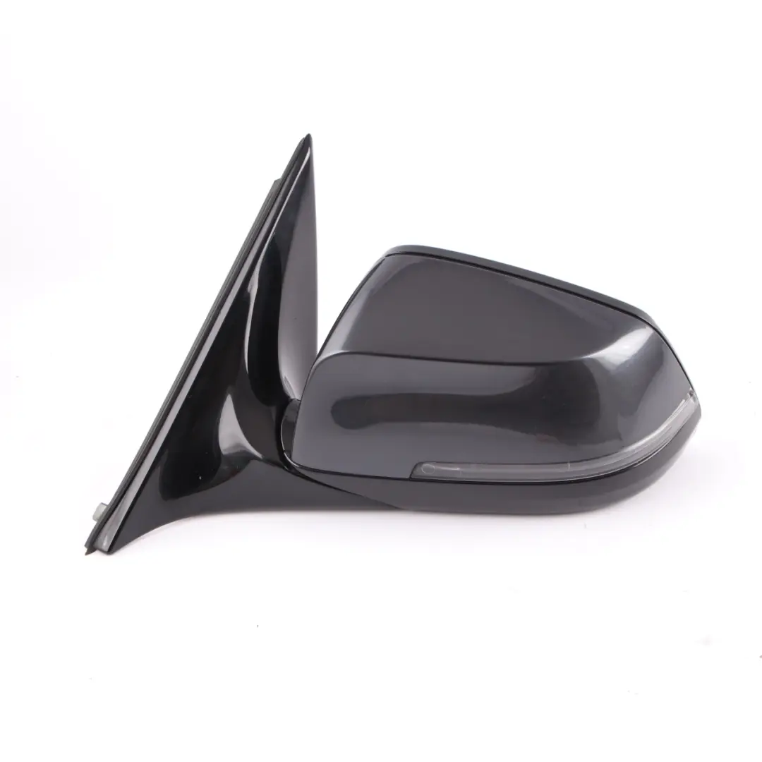  Wing Mirror BMW F01 F02 LCI Auto Dip High Gloss Left Door Sophistograu Grey B90 - SKU rhd-7308407-SOP - Part number 7308407