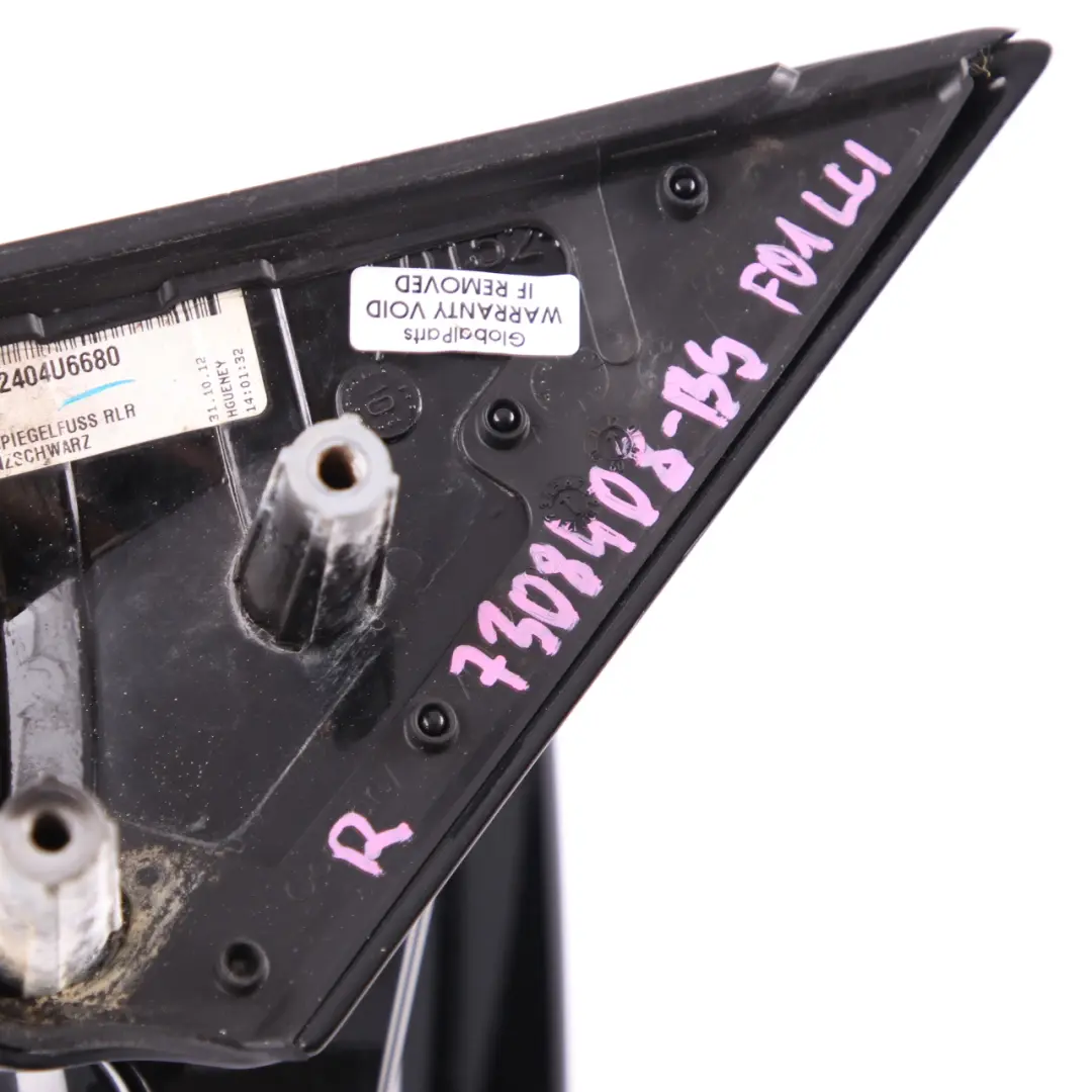 Wing Mirror BMW F01 F02 LCI Auto Dip High Gloss Right Door Black Sapphire 475 to with Part number 7308408 Wing Mirror BMW F01 F02 LCI Auto Dip High Gloss Right Door Black Sapphire 475 - SKU rhd-7308408-BS - Part number 7308408