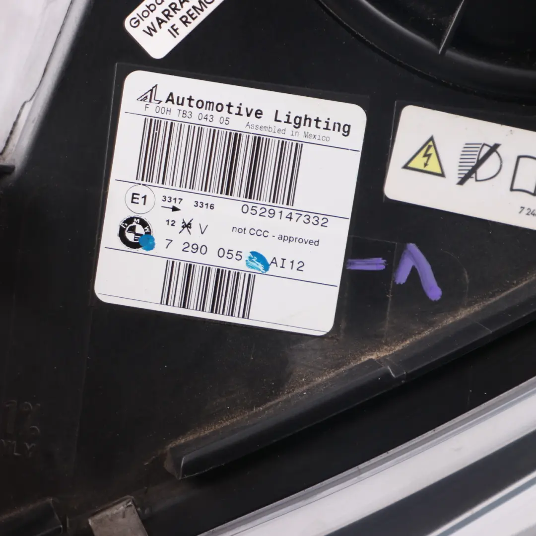 Headlight Headlamp Bi-Xenon Lamp Light Front Left N/S 7290055 to BMW X5 F15 X6 F16 with Part number 7317103 BMW X5 F15 X6 F16 Headlight Headlamp Bi-Xenon Lamp Light Front Left N/S 7290055 - SKU rhd-7317103-1 - Part number 7317103