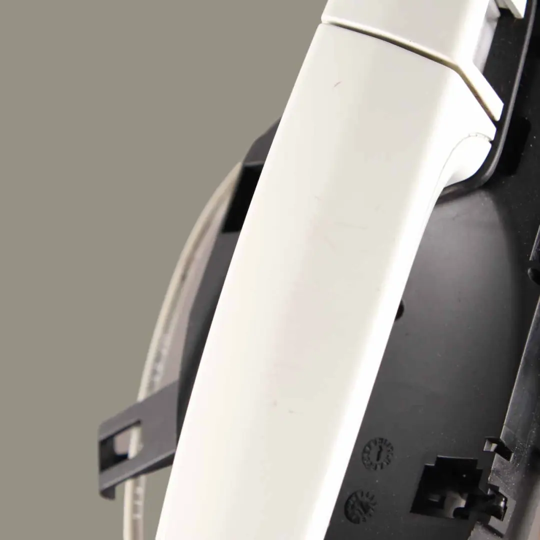 Grab Handle Door BMW X5 E70 Front Left N/S Alpinweiss Alpine White 300 to with Part number 7317560 Grab Handle Door BMW X5 E70 Front Left N/S Alpinweiss Alpine White 300 - SKU rhd-7317560-AW - Part number 7317560