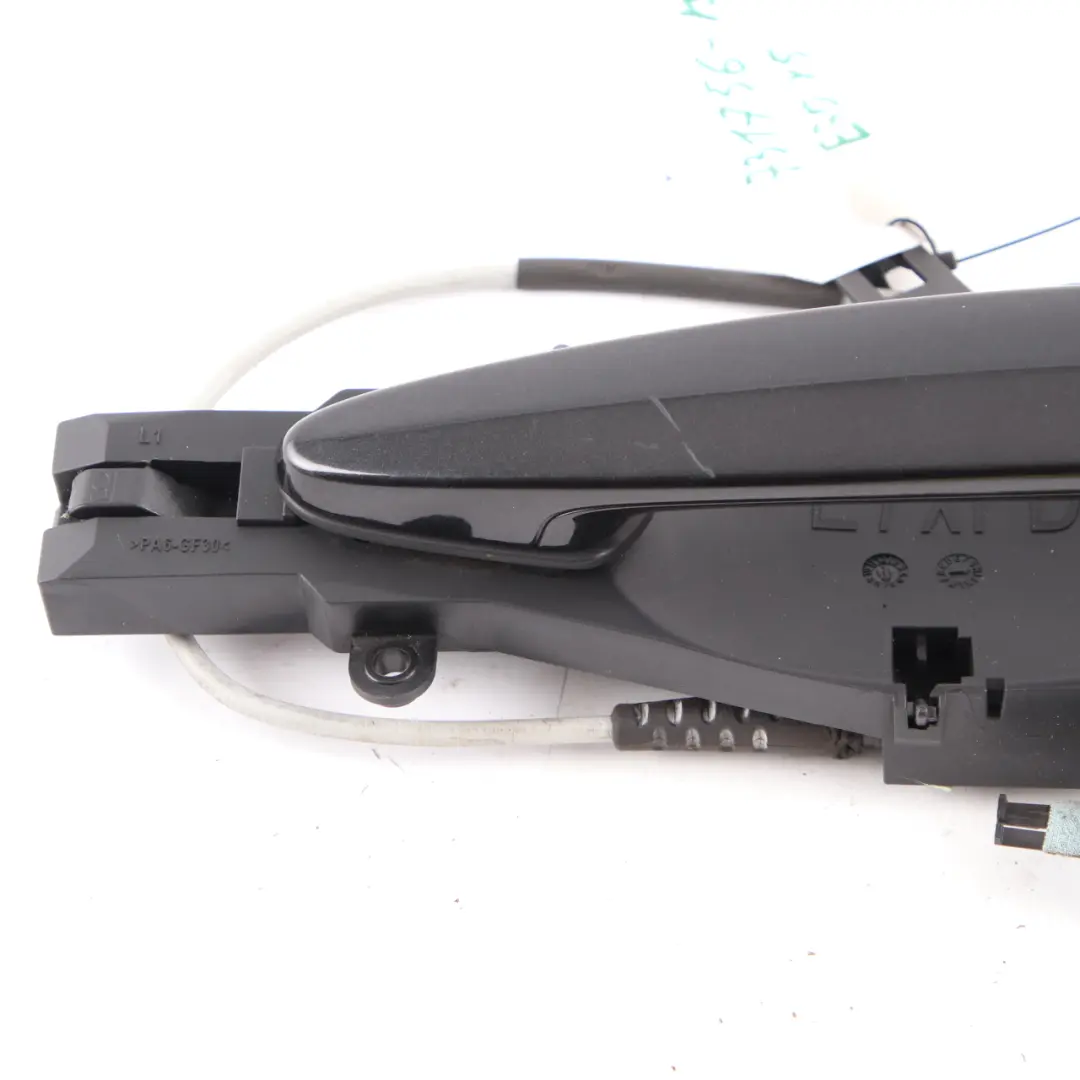 Door Handle Grab Front Left N/S Black Sapphire Metallic 475 to BMW X5 E70 with Part number 7317560 BMW X5 E70 Door Handle Grab Front Left N/S Black Sapphire Metallic 475 - SKU rhd-7317560-BS - Part number 7317560