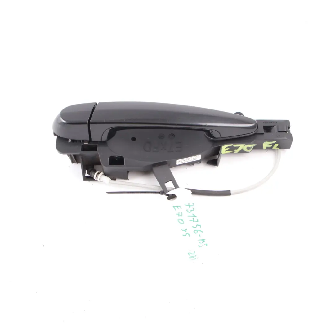 Door Handle Grab Front Left N/S Black Sapphire Metallic 475 to BMW X5 E70 with Part number 7317560 BMW X5 E70 Door Handle Grab Front Left N/S Black Sapphire Metallic 475 - SKU rhd-7317560-BS - Part number 7317560