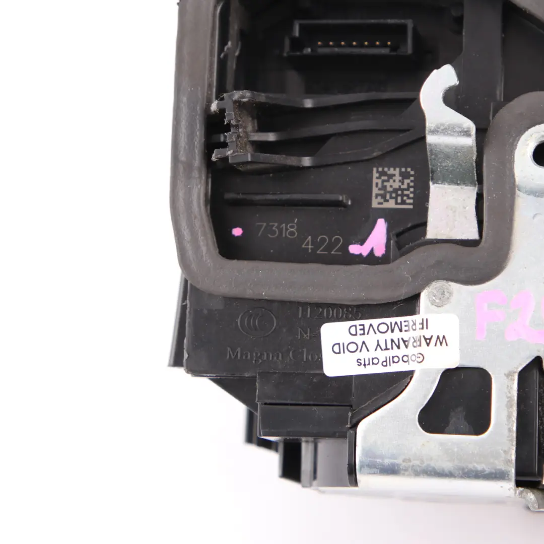 BMW E60 E81 E87 E90 F10 F20 Front Right O/S Door Latch Actuator Catch - SKU rhd-7318422-1 - Part number 7318422