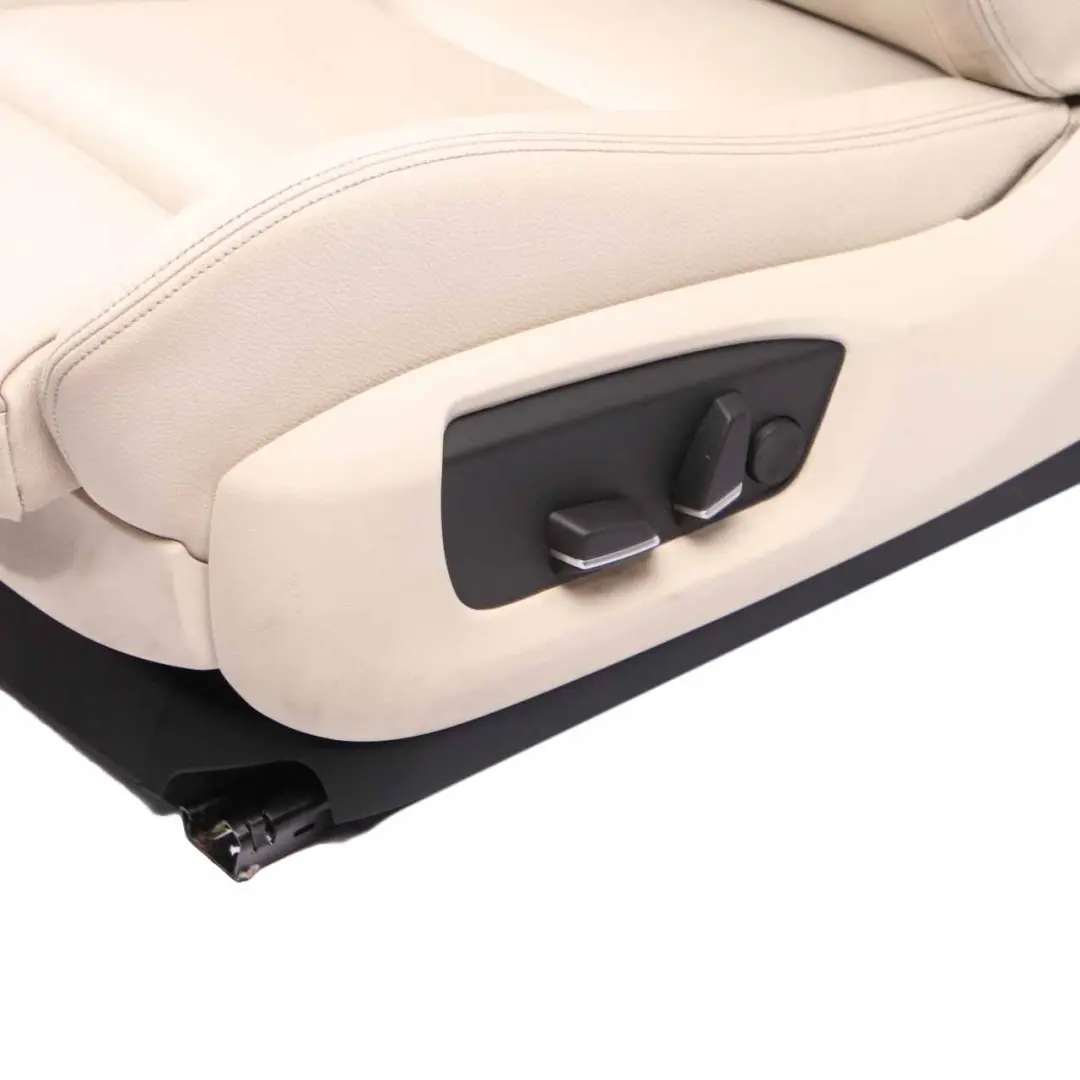 Front Seat BMW F01 LCI M Sport Heated Memory Left N/S Leather Elfenbein-Weiss to with Part number 7319241 Front Seat BMW F01 LCI M Sport Heated Memory Left N/S Leather Elfenbein-Weiss - SKU rhd-7319241-1 - Part number 7319241