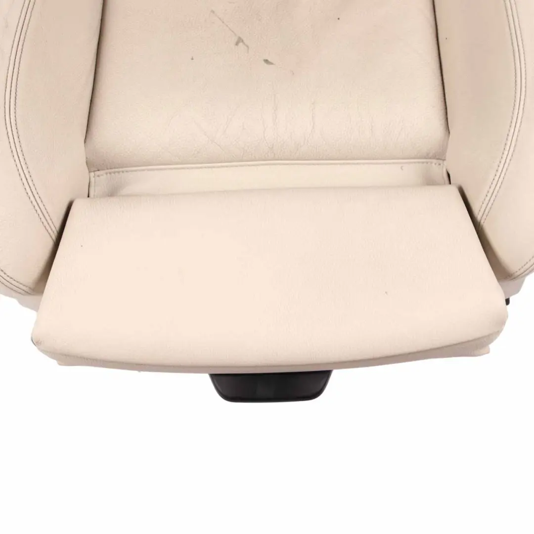  Front Seat BMW F01 LCI M Sport Heated Memory Right O/S Leather Elfenbein-Weiss - SKU rhd-7319242-1 - Part number 7319242
