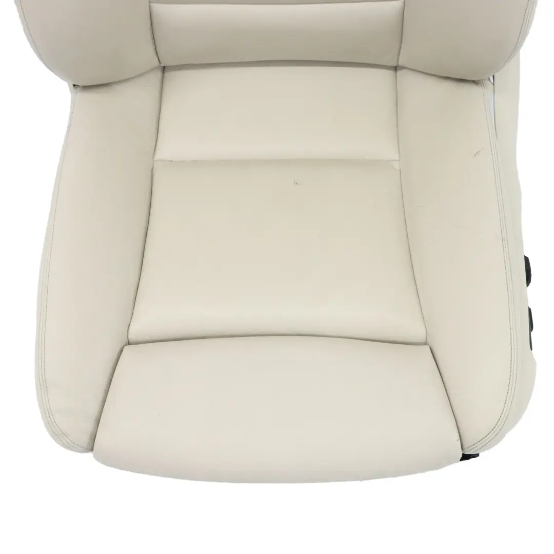 Front Right Seat Comfort O/S Heated Leather Elfenbein Weiss Lumbar to BMW F01 LCI with Part number 7319294 BMW F01 LCI Front Right Seat Comfort O/S Heated Leather Elfenbein Weiss Lumbar - SKU rhd-7319294-1 - Part number 7319294