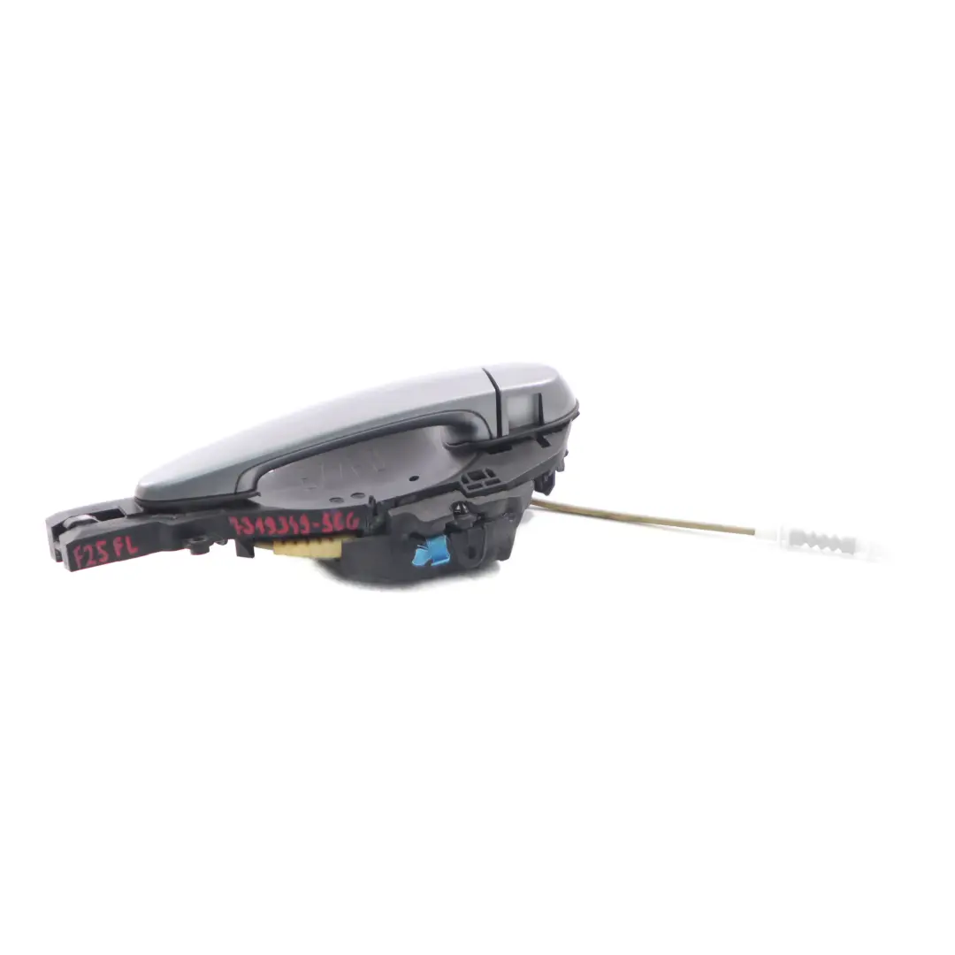 BMW X3 F25 Door Grab Handle Front Left N/S Outside Space Grey Metallic - A52 - SKU rhd-7319349-SCG - Part number 7319349