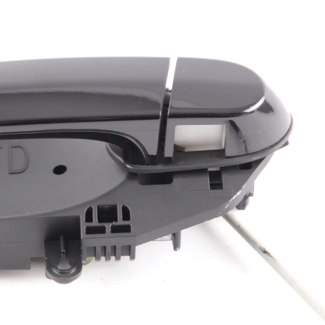 BMW X3 F25 Door Grab Handle Front Left N/S Outside Schwarz 2 Black - 668 - SKU rhd-7319349-SCH1 - Part number 7319349