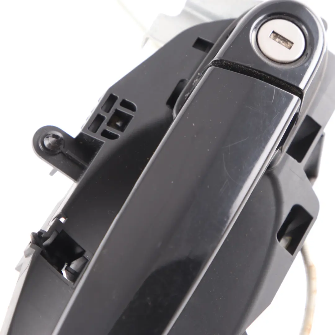 BMW X3 F25 Door Grab Handle Front Right O/S Outside Schwarz 2 Black 668 - SKU rhd-7319349-SCH - Part number 7319349