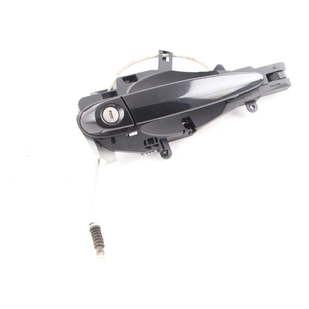 BMW X3 F25 Door Grab Handle Front Right O/S Outside Schwarz 2 Black 668 - SKU rhd-7319349-SCH - Part number 7319349