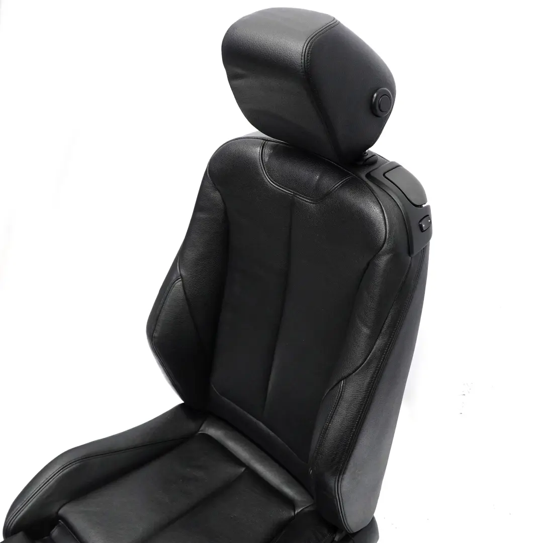  Front Seat BMW F32 Coupe Left N/S Sport Heated Leather Dakota Black LCSW Memory - SKU rhd-7319589-4 - Part number 7319589