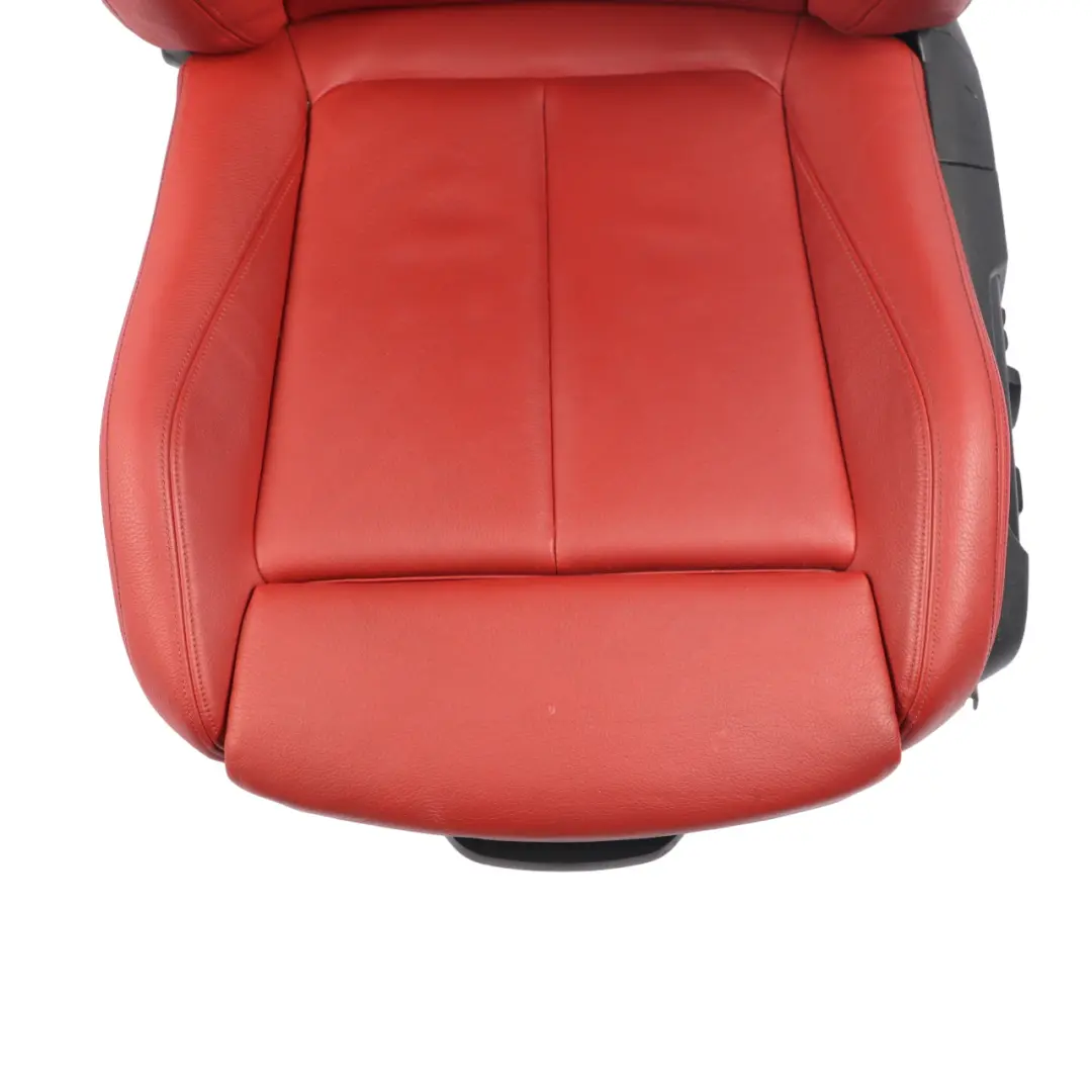  Front Seat BMW F32 Coupe Left N/S Sport Heated Leather Dakota Korall Red Memory - SKU rhd-7319597-3 - Part number 7319597