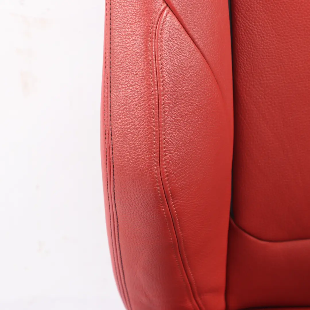 Front Seat BMW F32 Coupe Left N/S Sport Heated Leather Dakota Korall Red Memory - SKU rhd-7319597-3 - Part number 7319597