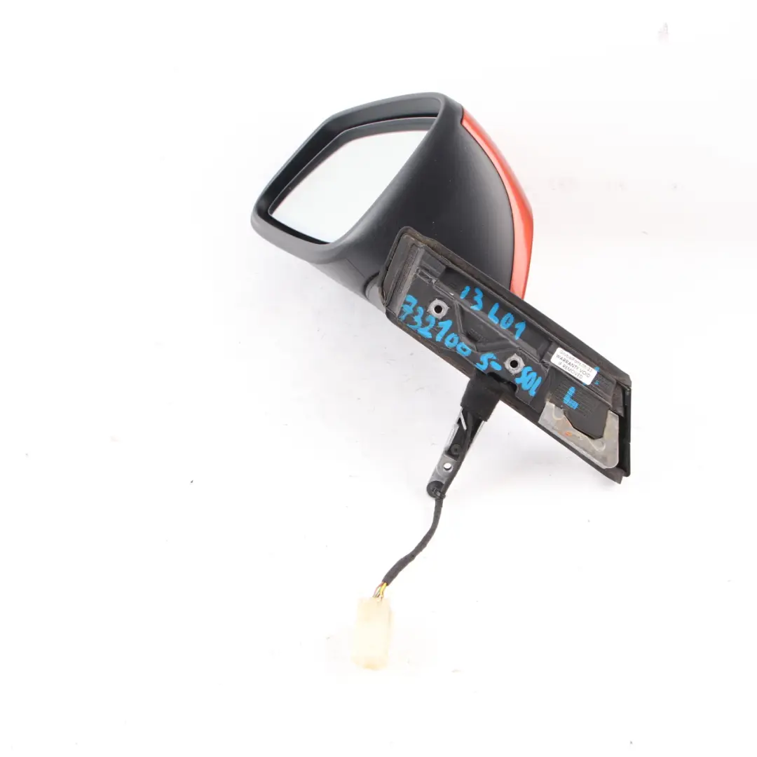 Wing Mirror Door Left N/S Heated Auto Dip Solar Orange Metallic B78 to BMW i3 I01 with Part number 7321005 BMW i3 I01 Wing Mirror Door Left N/S Heated Auto Dip Solar Orange Metallic B78 - SKU rhd-7321005-SOL - Part number 7321005