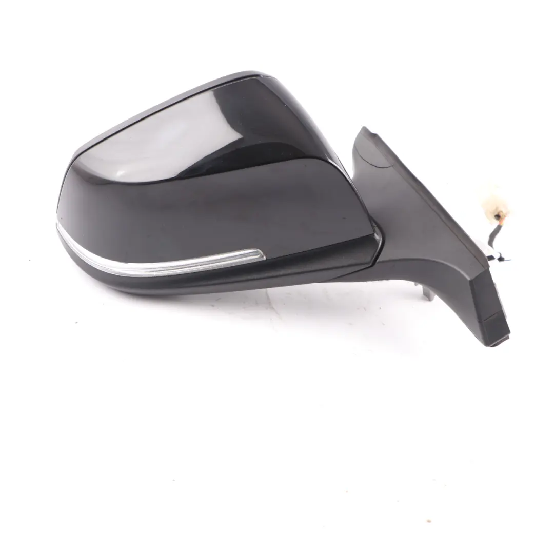 BMW i3 I01 Wing Mirror Door Right O/S Outside Heated Auto Dip Black - SKU rhd-7321006-BLK - Part number 7321006