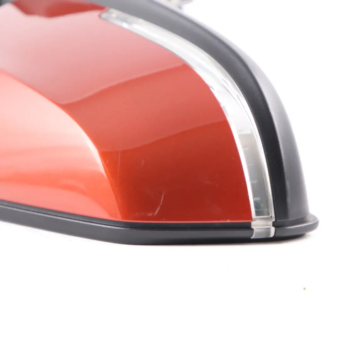 Wing Mirror Door Right O/S Heated Auto Dip Solar Orange Metallic B78 to BMW i3 I01 with Part number 7321006 BMW i3 I01 Wing Mirror Door Right O/S Heated Auto Dip Solar Orange Metallic B78 - SKU rhd-7321006-SOL - Part number 7321006