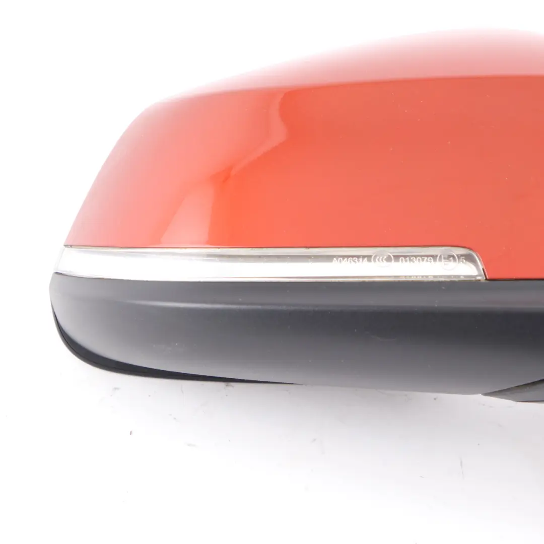 Wing Mirror Door Right O/S Heated Auto Dip Solar Orange Metallic B78 to BMW i3 I01 with Part number 7321006 BMW i3 I01 Wing Mirror Door Right O/S Heated Auto Dip Solar Orange Metallic B78 - SKU rhd-7321006-SOL - Part number 7321006