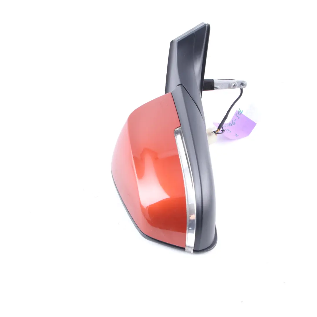Wing Mirror Door Right O/S Heated Auto Dip Solar Orange Metallic B78 to BMW i3 I01 with Part number 7321006 BMW i3 I01 Wing Mirror Door Right O/S Heated Auto Dip Solar Orange Metallic B78 - SKU rhd-7321006-SOL - Part number 7321006