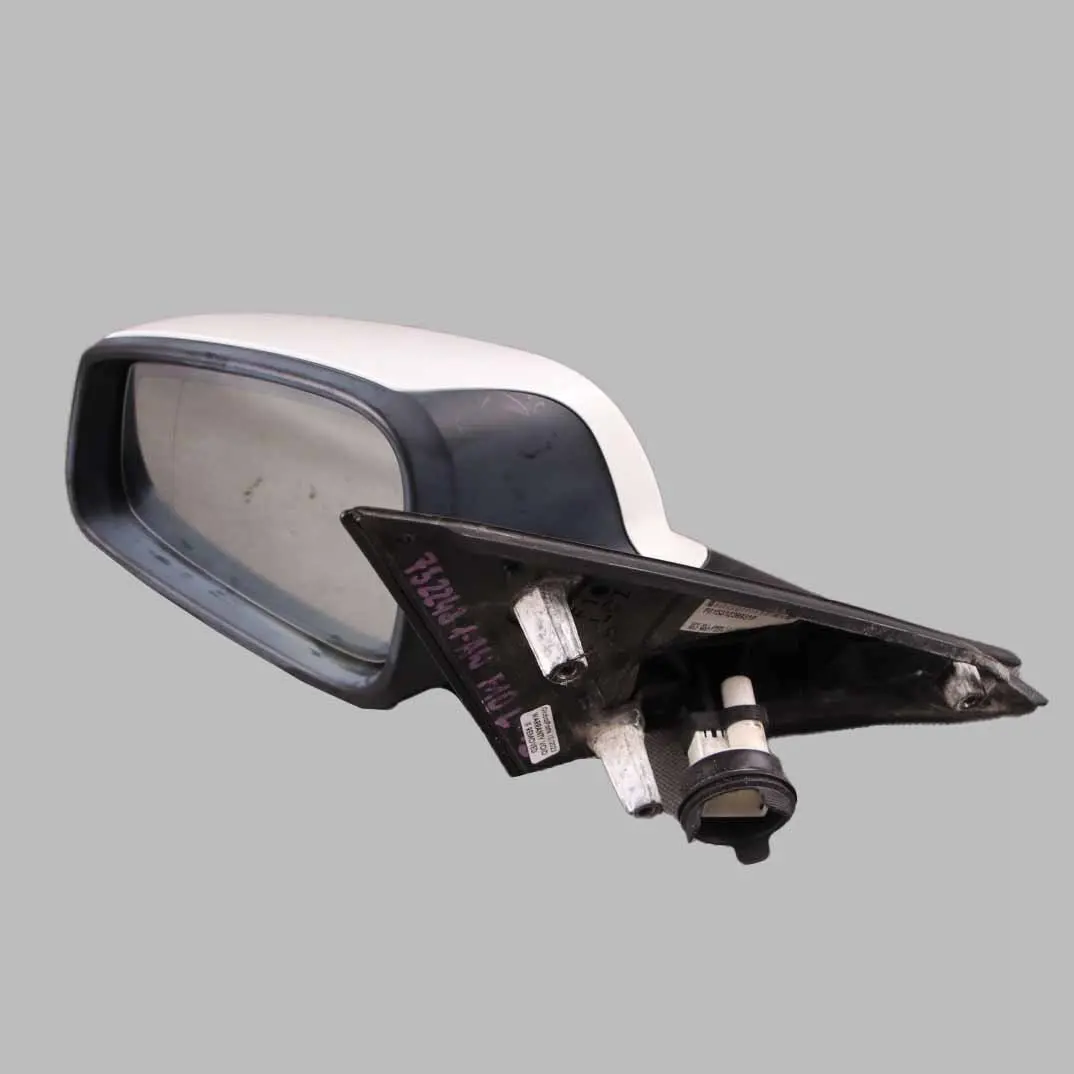 Wing Mirror BMW F10 F11 Heated Door Left N/S Outside Alpinweiss Alpine White 300 to with Part number 7322481 Wing Mirror BMW F10 F11 Heated Door Left N/S Outside Alpinweiss Alpine White 300 - SKU rhd-7322481-AW - Part number 7322481