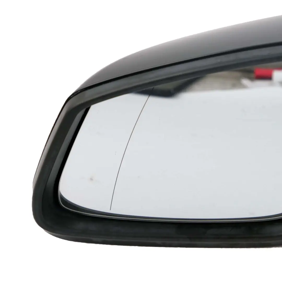  Wing Mirror Door BMW F10 F11 Heated Left N/S Outside Black Sapphire Metallic 475 - SKU rhd-7322481-BS - Part number 7322481